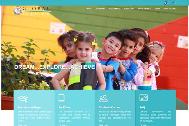 School Web designing